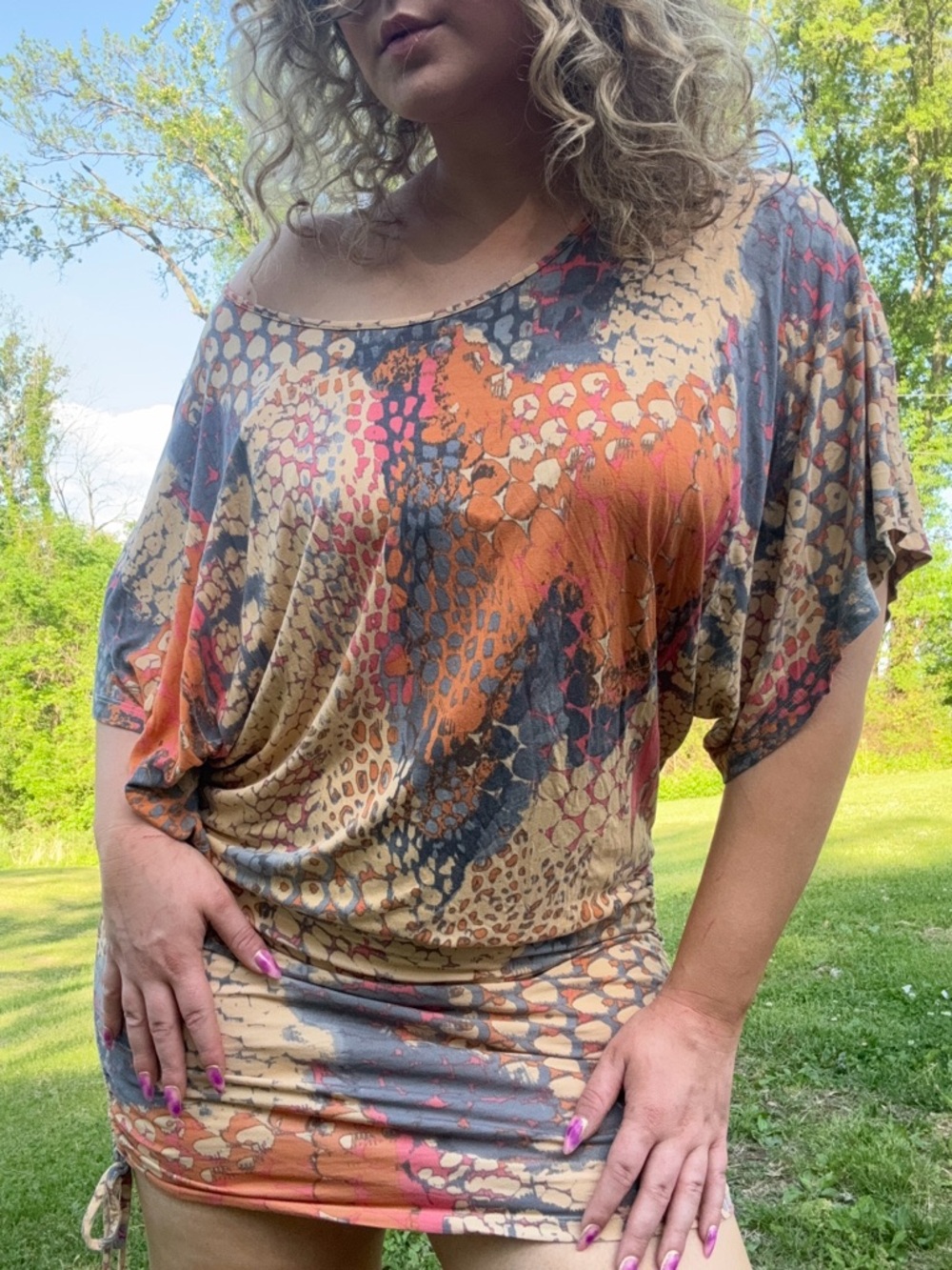 Boho Mini Dress - Picture 2 of 10